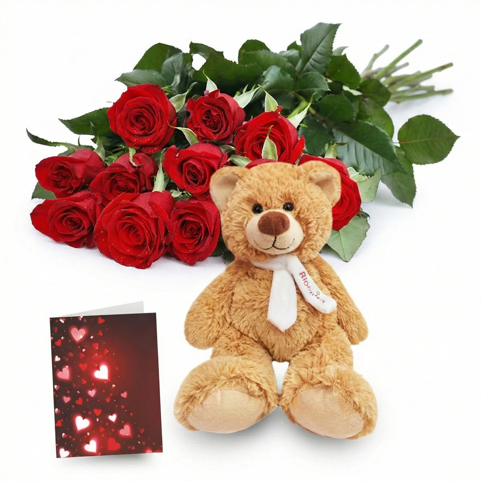 Dozen Gift Boxed Rose Combo